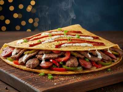 صورة كريب مكس لحوم